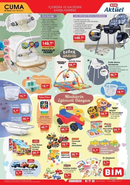 BİM Kataloğu 29 Ekim Cuma: 29 Ekim Cuma BİM Kataloğunda Neler Var? BİM’de Bu Cuma Hangi Ürünler Var?